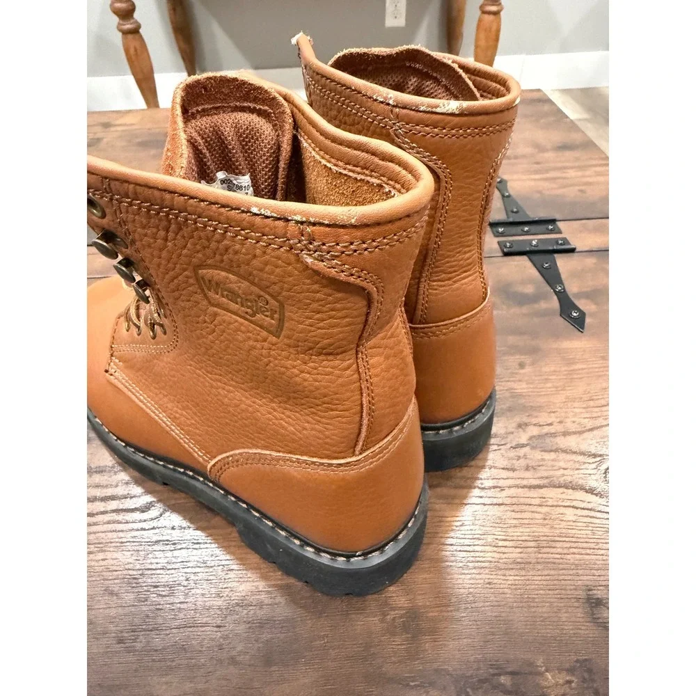 Wrangler materials leather